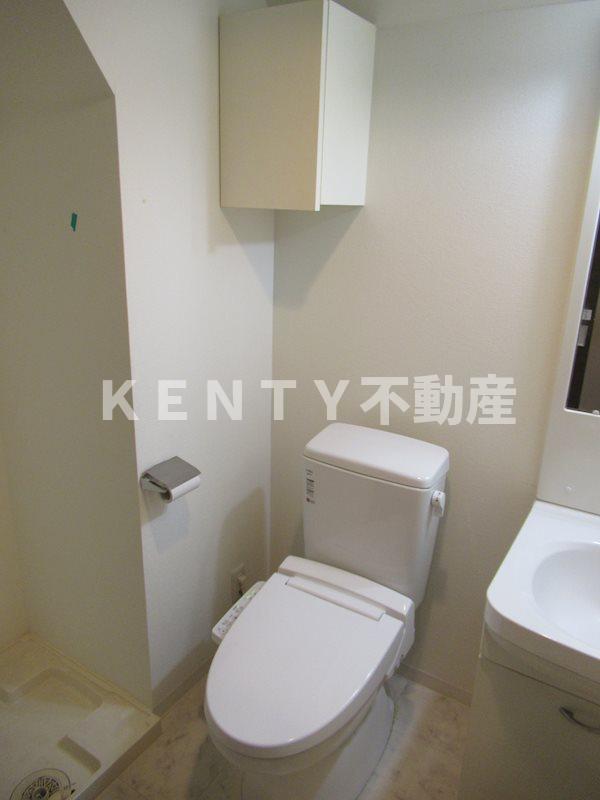 トイレ　ゆったりとした空間のトイレです