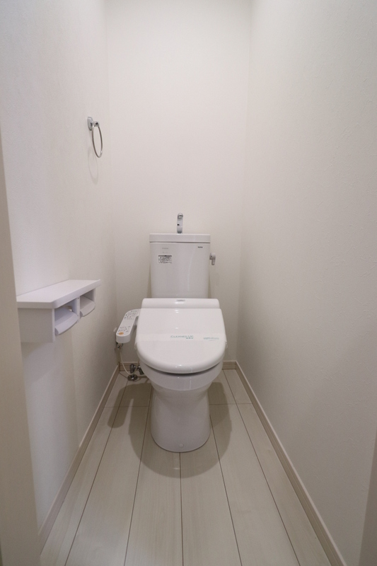 トイレ　ゆったりとした空間のトイレです