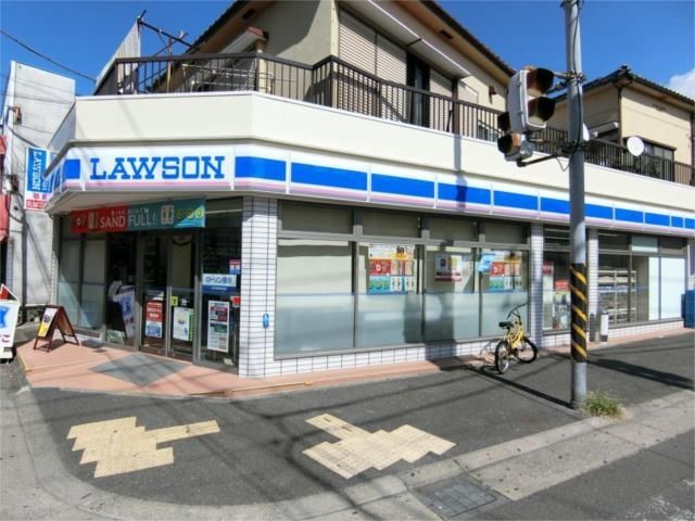 コンビニ　ローソン渡田向町店（コンビニ）まで180m