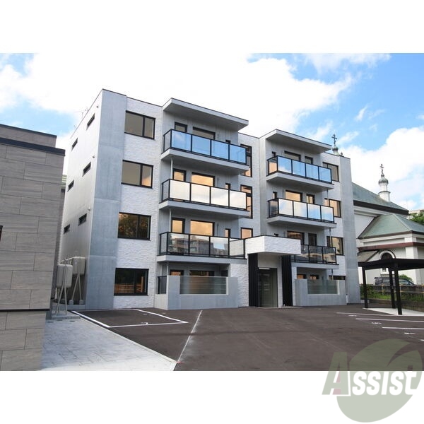 建物外観　札幌市豊平区福住二条「パークカーサ福住」