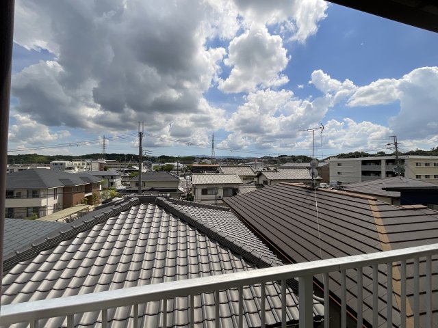眺望　バルコニーからの景色です！