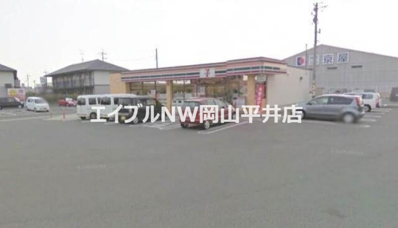 コンビニ　セブンイレブン岡山西市駅前店（コンビニ）まで325m