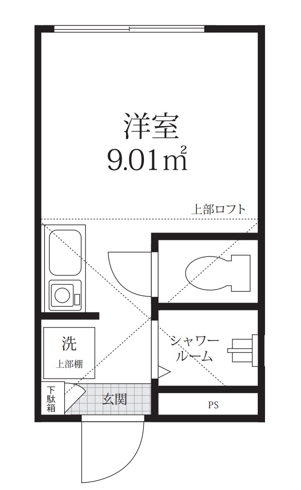 joyous Life 北沢の間取り写真
