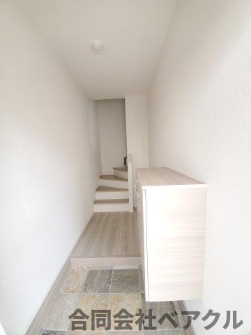 玄関　シンプルで使いやすい玄関です