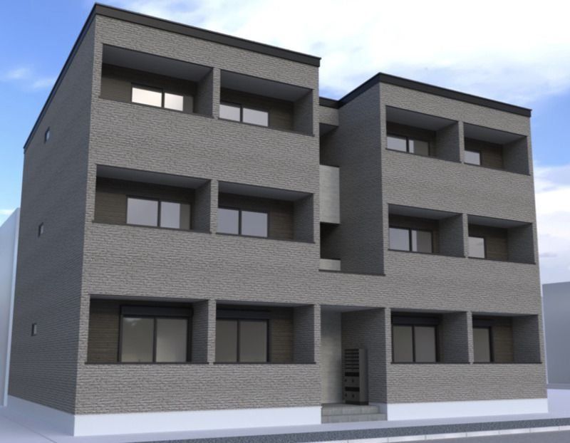 建物外観　完成パース