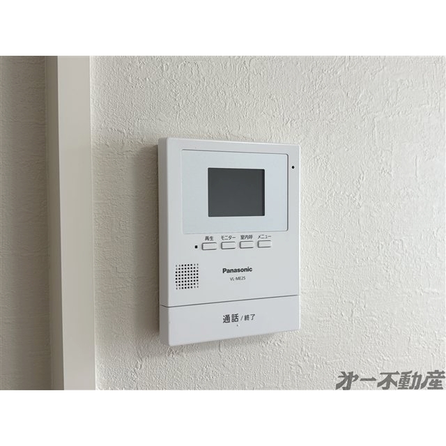 セキュリティ　モニター付きインターホン