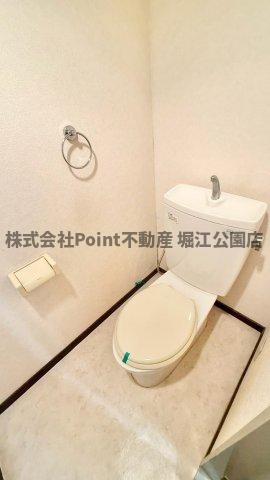 地下鉄中央線 深江橋駅 徒歩5分 9階建 築36年のトイレ写真