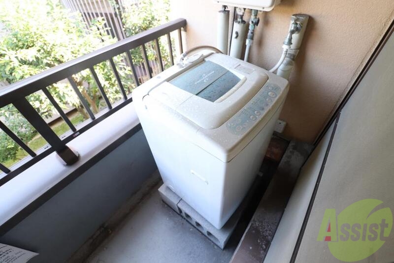 セキュリティ　洗濯機ついてます