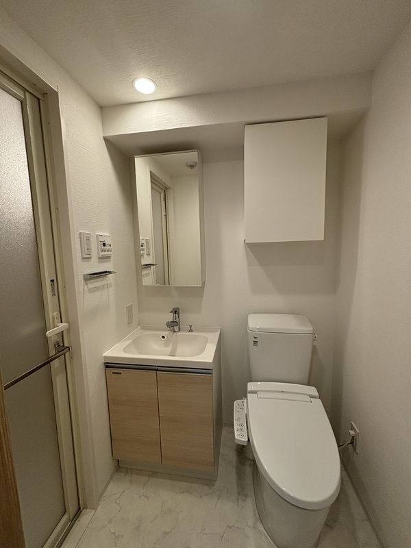東急目黒線 新丸子駅 徒歩8分 8階建 築3年のトイレ写真