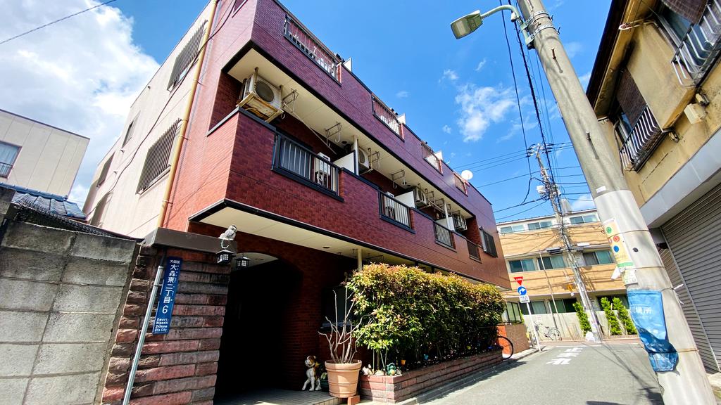 建物外観　月に2回、建物の清掃・巡回を行っています！