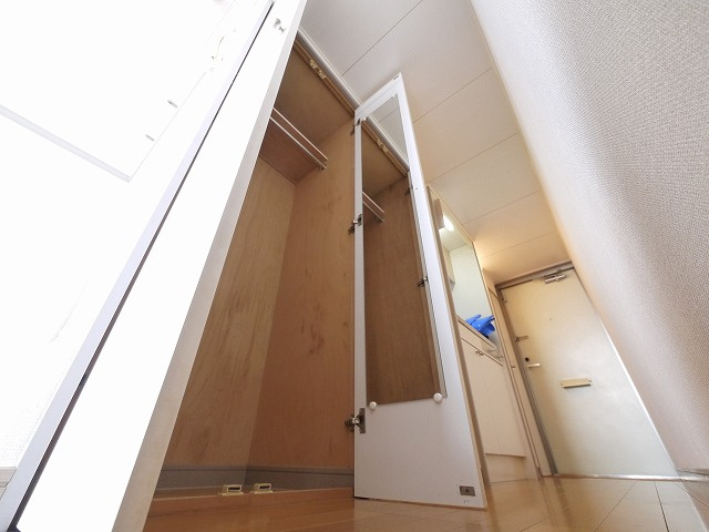 収納　たっぷりとした収納スペースです