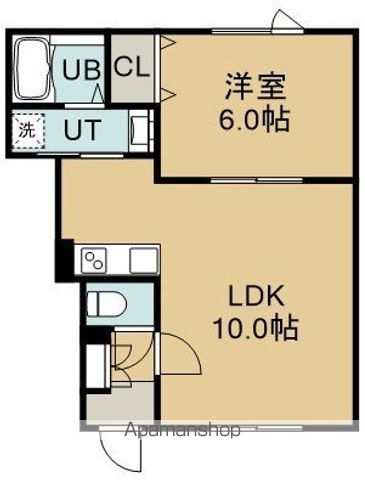 グランコスモ本町の間取り写真