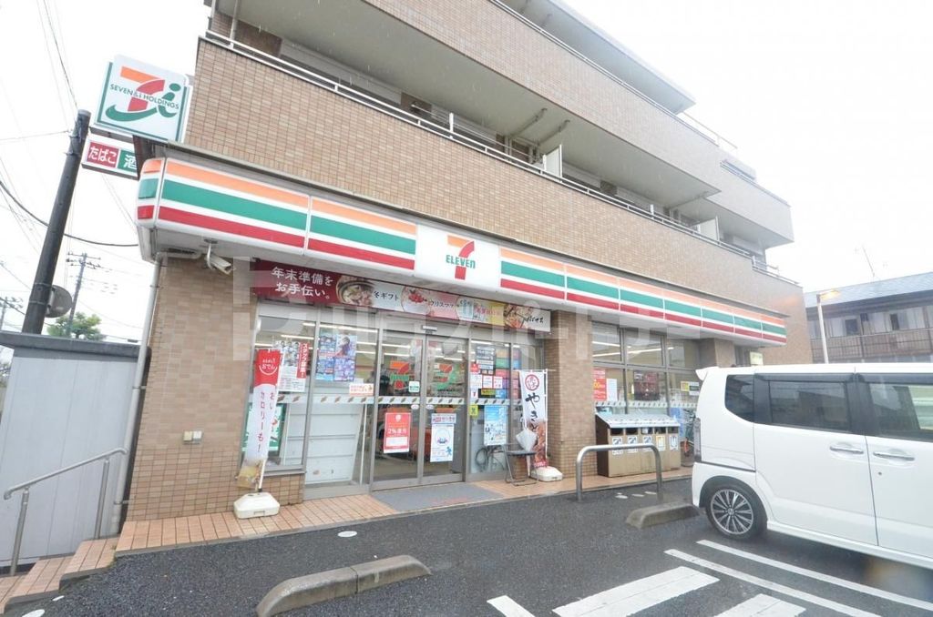 コンビニ　セブン‐イレブン/市川菅野6丁目店（コンビニ）まで550m