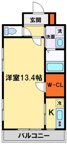 ソレイユの間取り写真