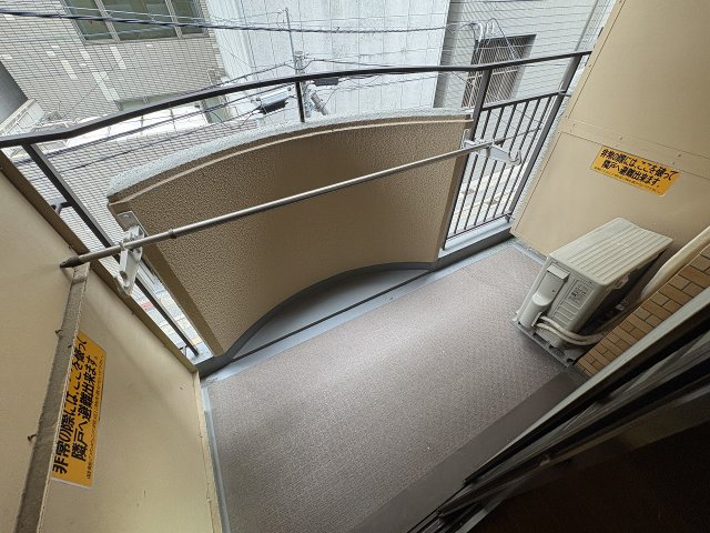 バルコニー　落ち着いた時間を過ごせるバルコニーです