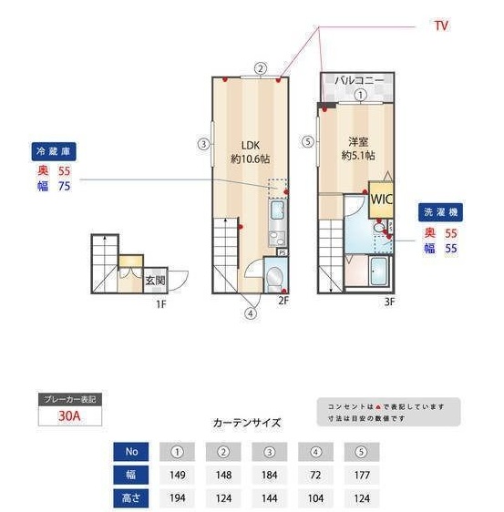 ミハス京急蒲田の間取り写真