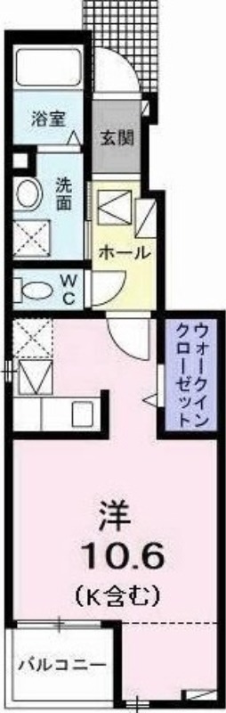 ベルアルモニーの間取り写真