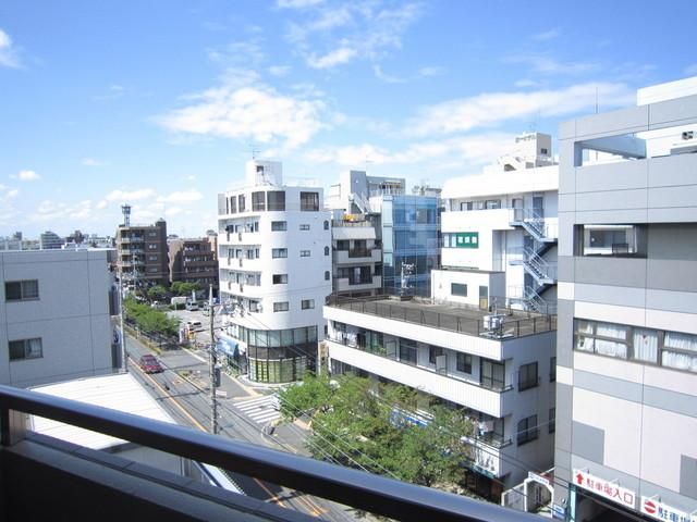 眺望　バルコニーからの景色です