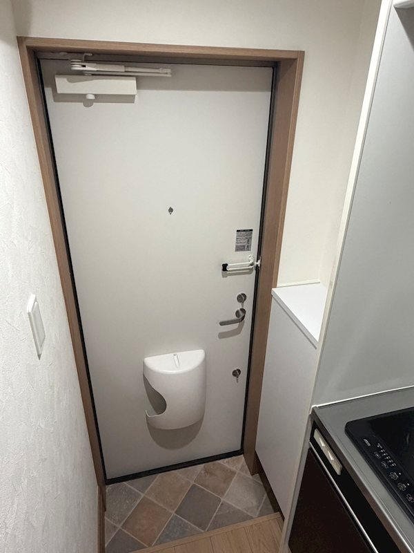 丘の上のフルールの玄関写真