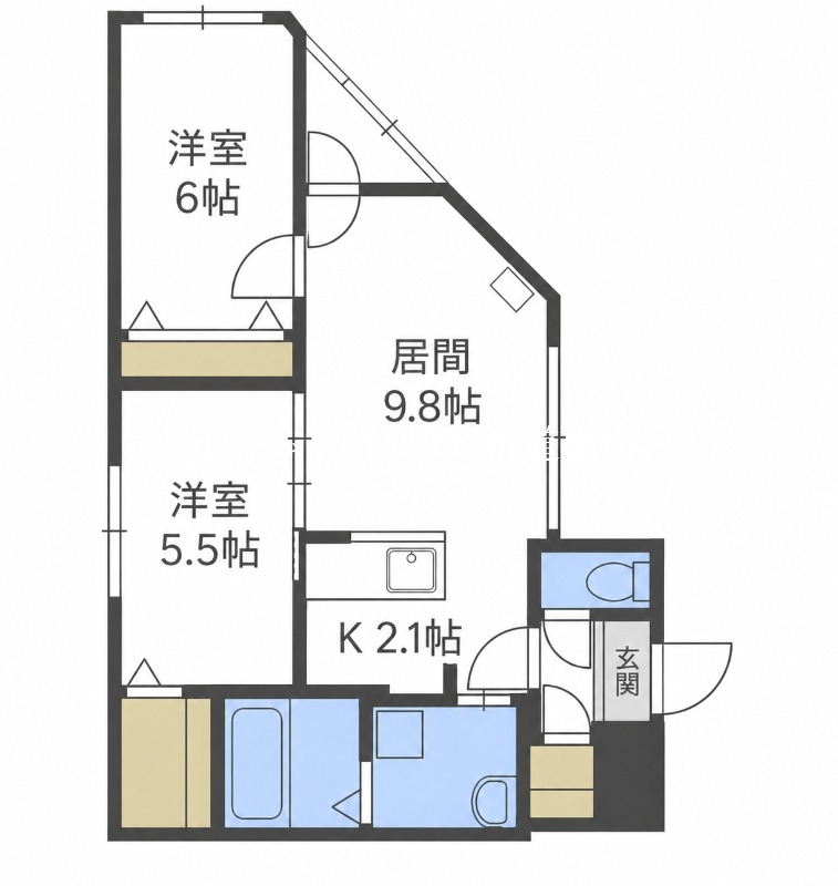 aoakuaN7の間取り写真