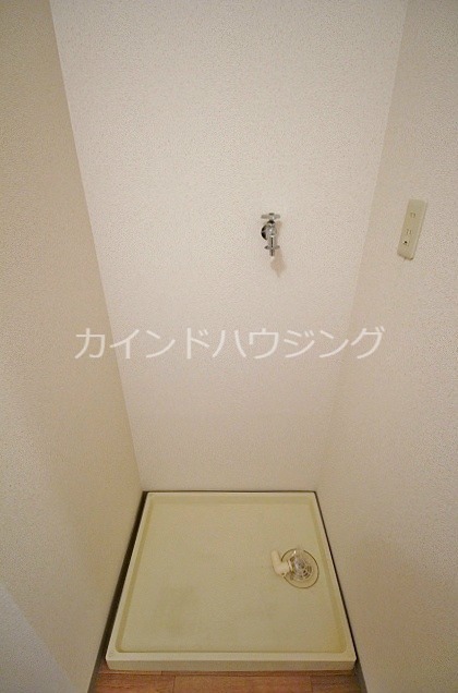 洗面設備　室内洗濯機置場