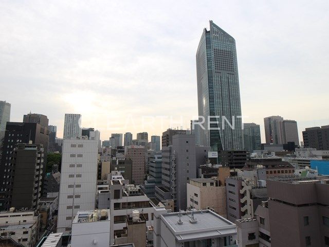 眺望　虎ノ門ヒルズが望める14階高層階/眺望良好