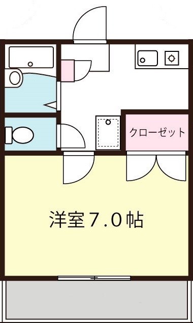 メゾンウエストの間取り写真