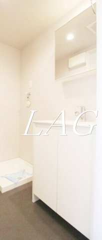 洗面設備　独立洗面台です。
