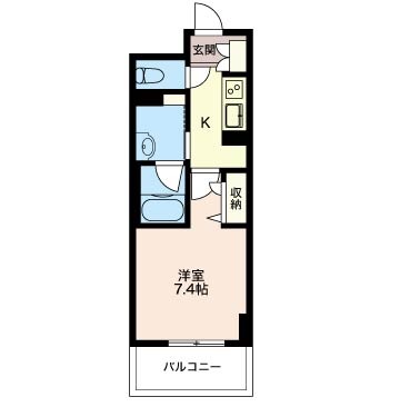 グランドール新宿の間取り写真