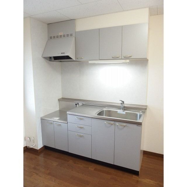 キッチン　ガスコンロ設置可