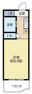 磐田グレイス第3マンションの間取り写真