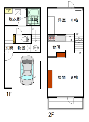 H.M.Sの間取り