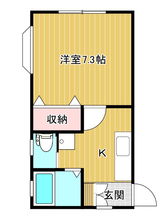 ハイツリモージュ万代の間取り