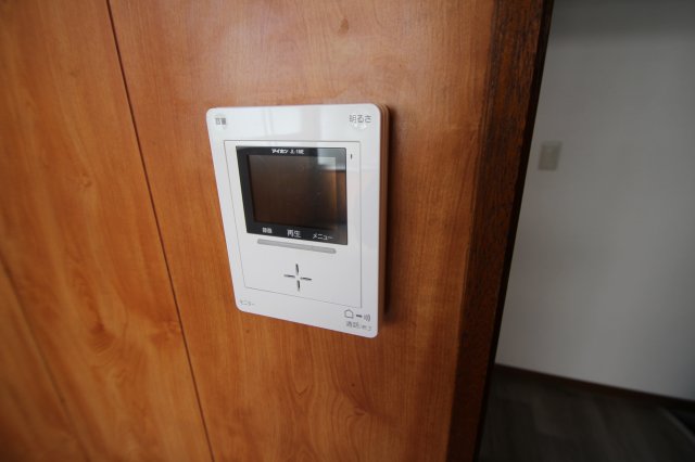 セキュリティ　モニタードアホン付き