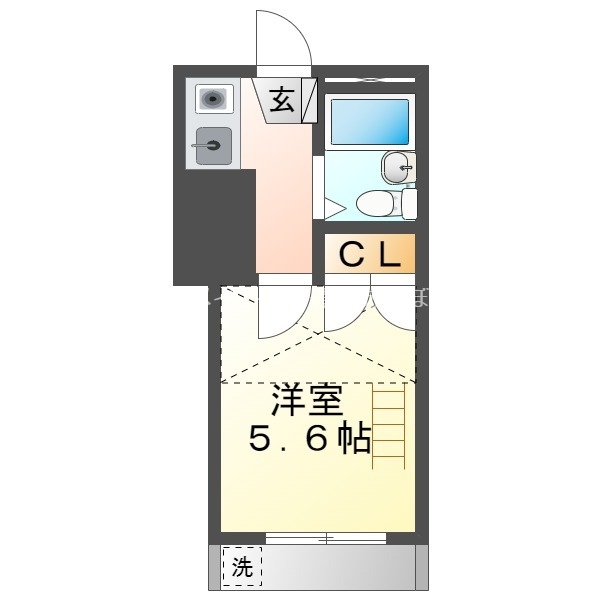 レオパレス東田第一の間取り