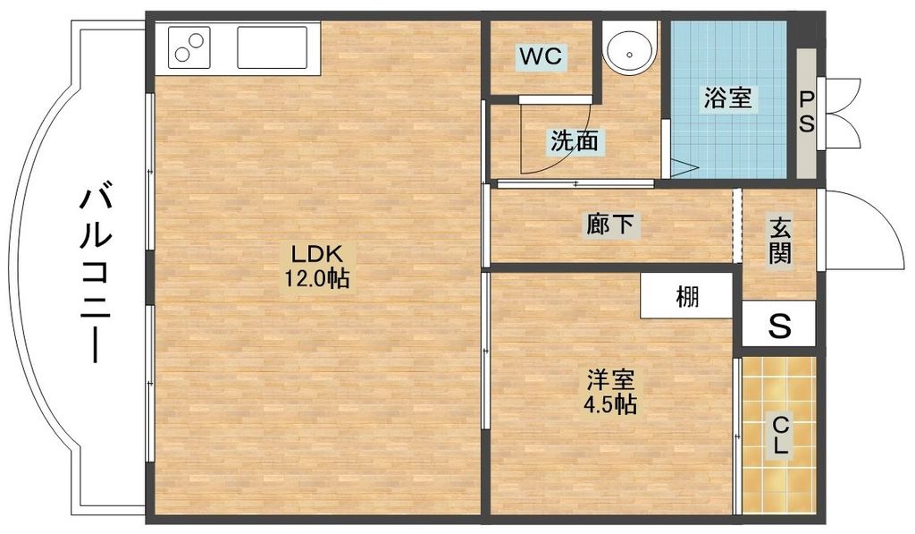 レジョンドール東小島の間取り