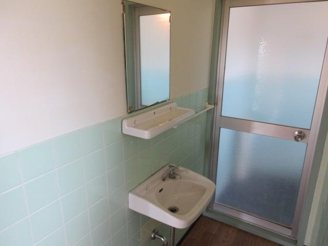 洗面設備　洗面台もあります