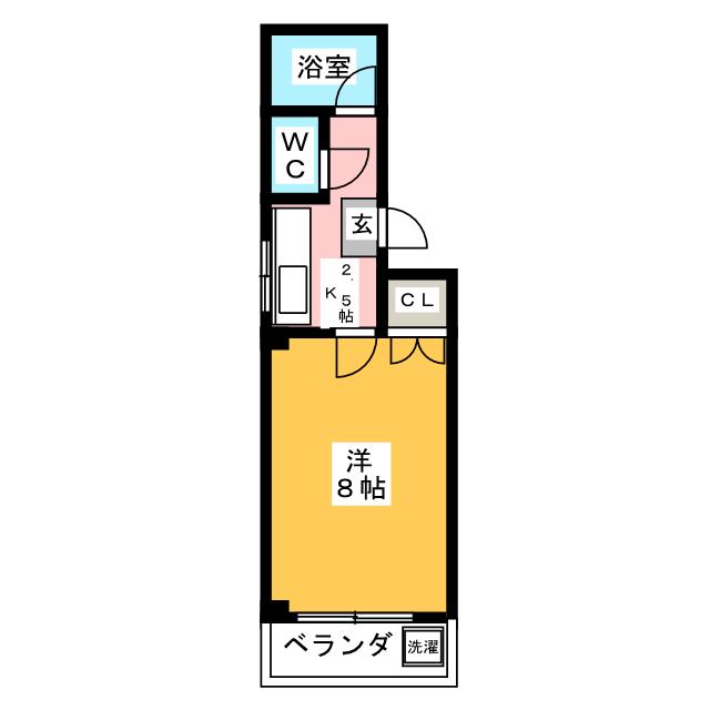 メゾンツルマイの間取り