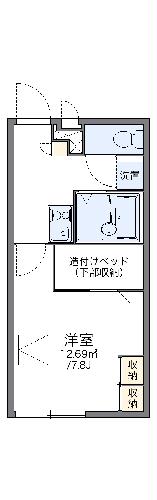 レオパレスＡＮＧＥＬＯの間取り