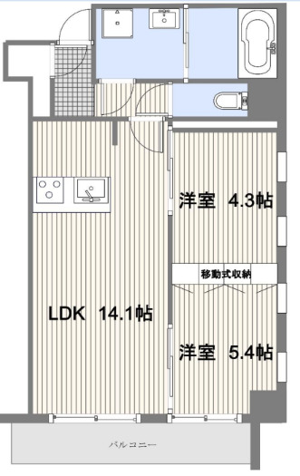 ABACUS　KANDAの間取り