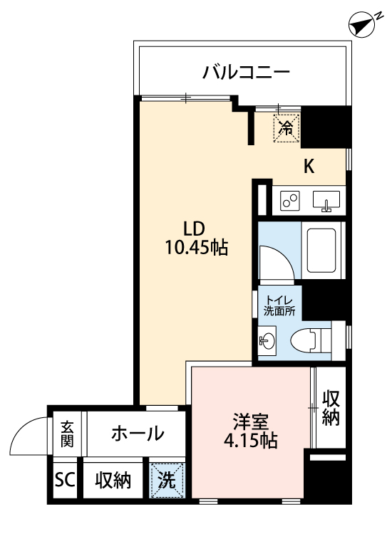 J1619の間取り