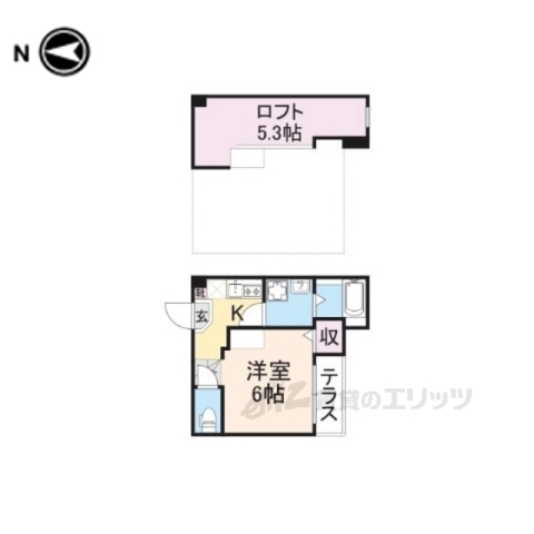 【イロハ淀下津町の間取り】