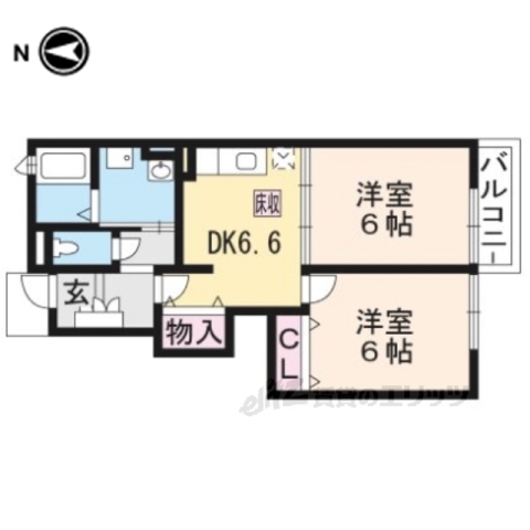 プレステージ１の間取り