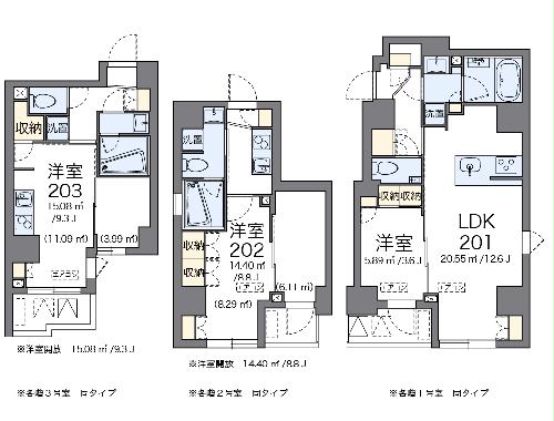 ＬＯＶＩＥ銀座東の間取り