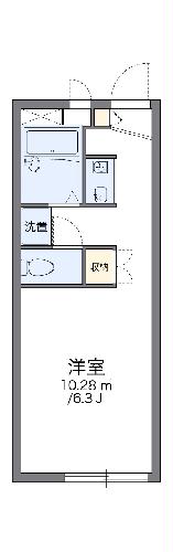 レオパレスレオの間取り