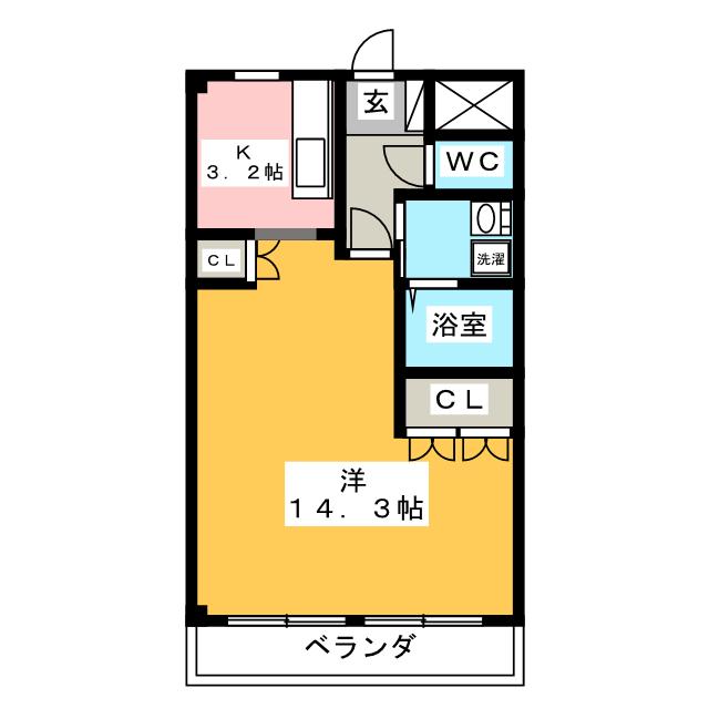 Ｎｏｂｌｅｃｈａｔｅａｕ　Ｋ．Ｔの間取り