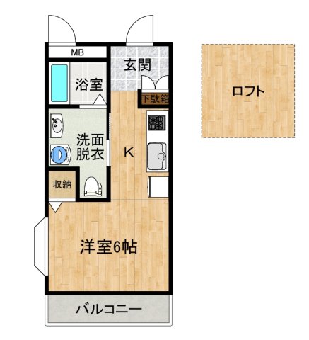 【Blue　casaの間取り】