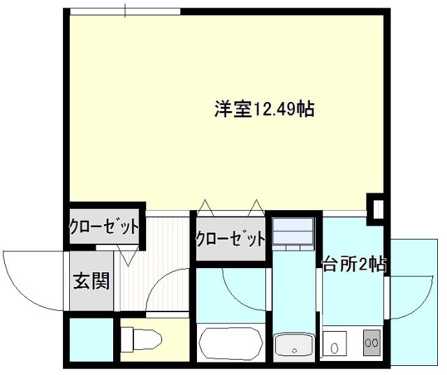 大野スマイルビルの間取り