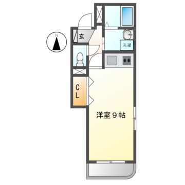 エクセレント中村の間取り