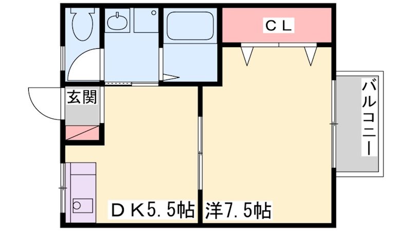 【アメニティーコーポの間取り】